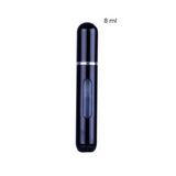 Flacon pulvérisateur rechargeable 8ml noir