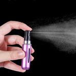 Flacon pulvérisateur rechargeable 5ml rose