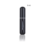 Flacon pulvérisateur rechargeable 5ml noir