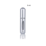 Flacon pulvérisateur rechargeable 5ml argent