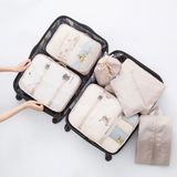 Organisateur de valise beige